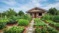 7 Inspirasi Desain Rumah Agar Bisa Tanam Sayur di Lahan Sempit, Wujudkan Kebun Produktif