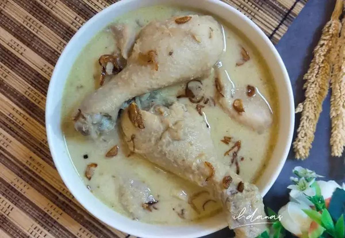 Resep Opor Ayam Kuah Putih Tanpa Santan untuk Sajian Lebaran