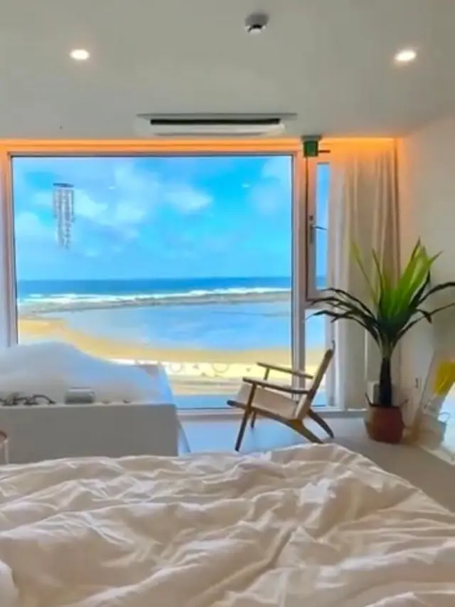 Ilustrasi hotel mewah Square Bay di Seoul sebelum menghasilkan barang bekas