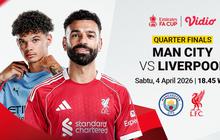 Live Streaming Perempat Final FA Cup 25/26: Manchester City vs Liverpool, Eksklusif di Vidio