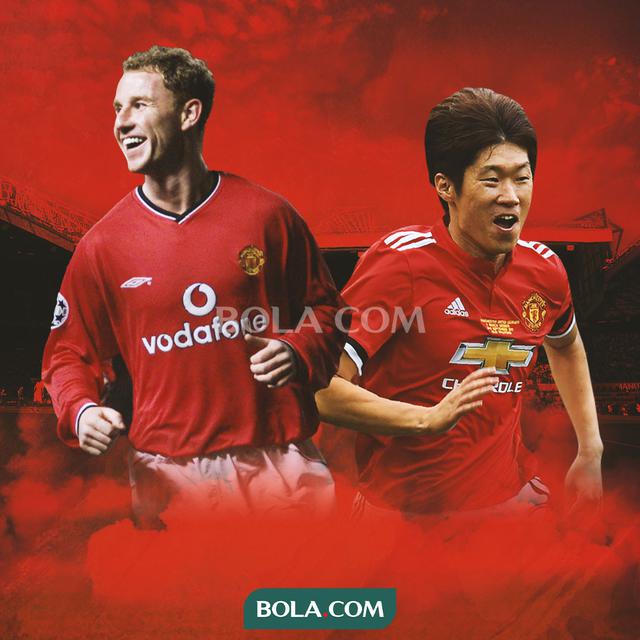 Manchester United - Nicky Butt dan Park Ji-Sung