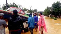 Kondisi bencana banjir di Kalimantan Selatan