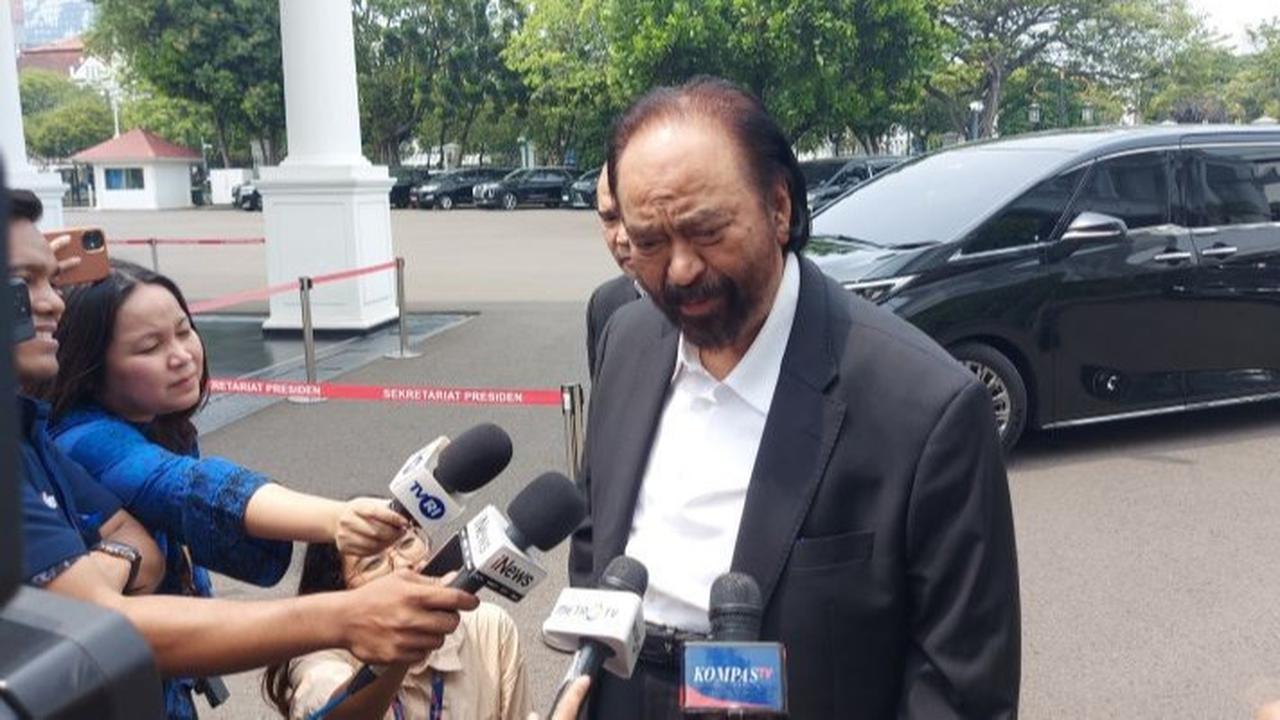 Surya Paloh soal Kasus Tom Lembong Dianggap Politis: Kalau Ada Apes Saja