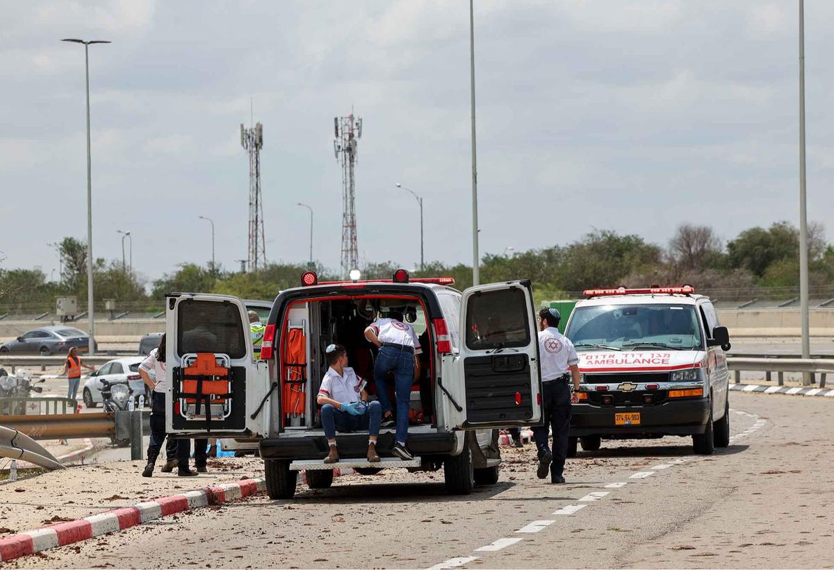 FOTO: Kepanikan Israel Saat Rudal Yaman Menghantam Kawasan Bandara Ben Gurion Israel