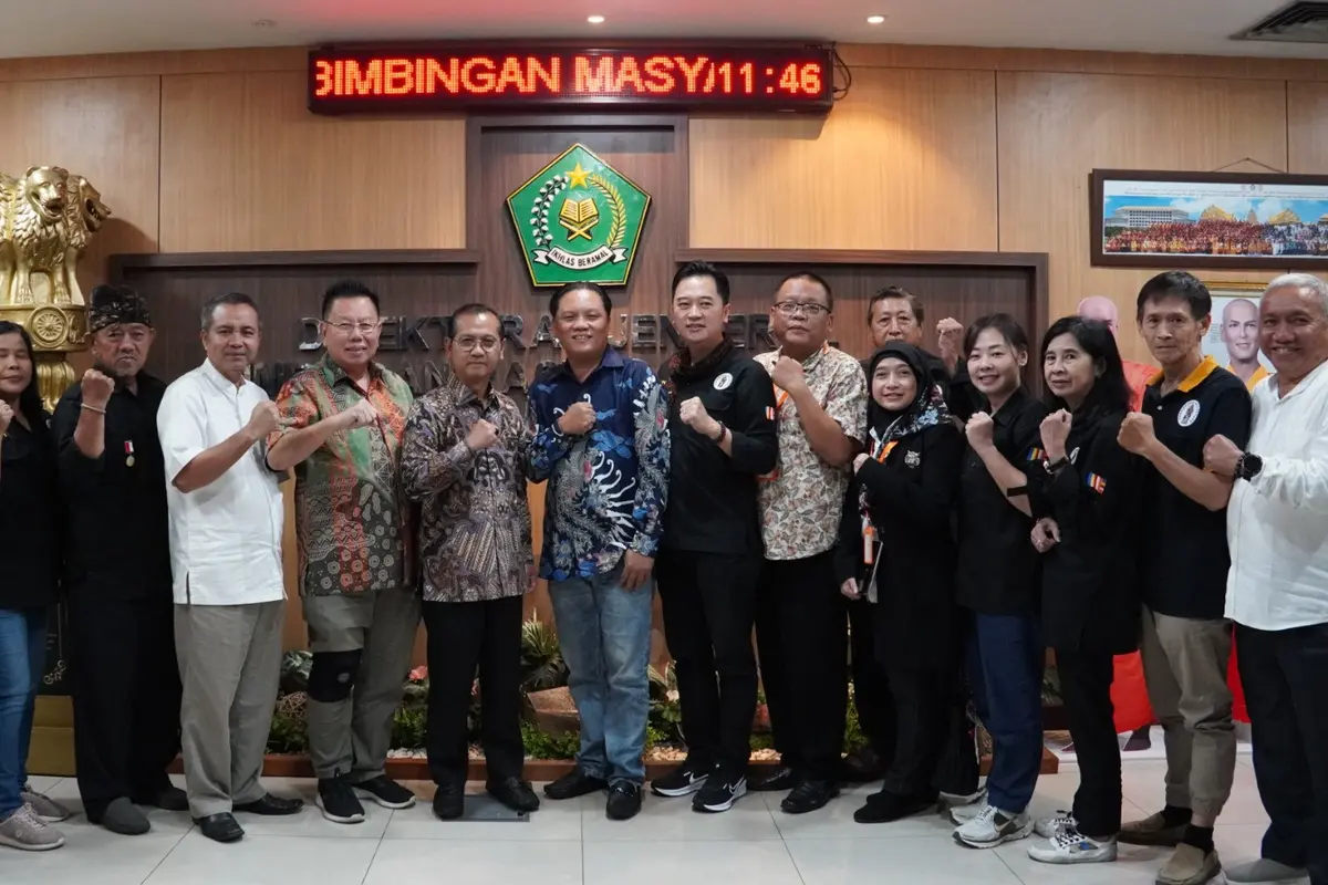 Ditjen Bimas Buddha menggelar Rapat Koordinasi Penyelenggaraan bersama panitia, Kamis (26/2/2025). (Istimewa)