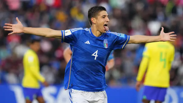 Foto: Merananya Brasil di Laga Pembuka Piala Dunia U-20 2023, Drama 5 Gol Jadi Milik Italia