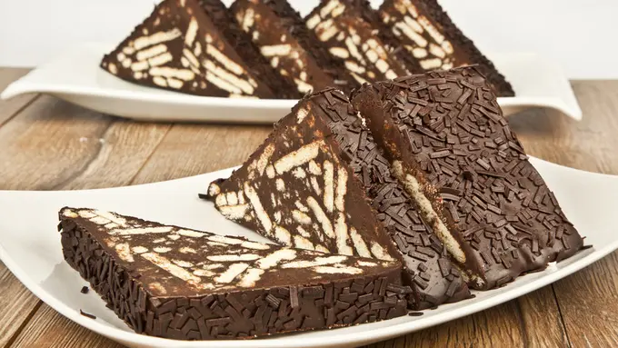 lazy cookies mosaic cake