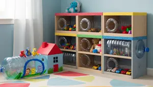 7 Cara Membuat Tempat Mainan Anak dari Galon Bekas agar Kamar Lebih Rapi