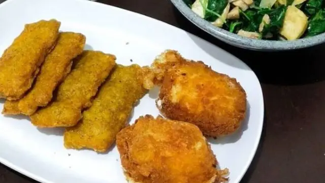 Telur Katsu Setengah Matang