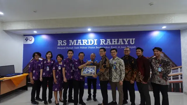 RS Mardi Rahayu Pembangkit Listrik Tenaga Surya (PLTS) Atap melalui kerja sama dengan PT Mitra Solar Radians. (Dok Solar Radiance)