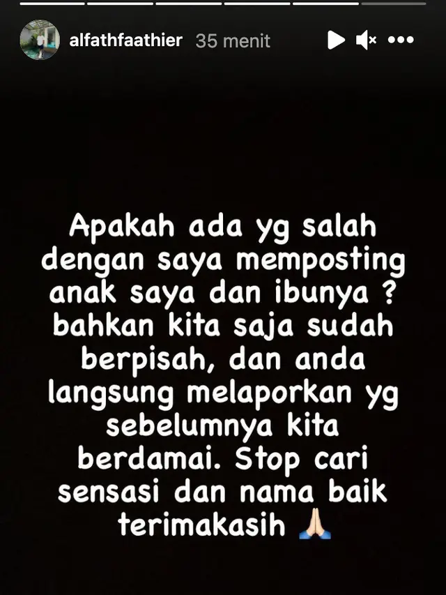 Alfath Faathier atau Alfath Fathier. (Foto: Instagram @alfathfaathier).
