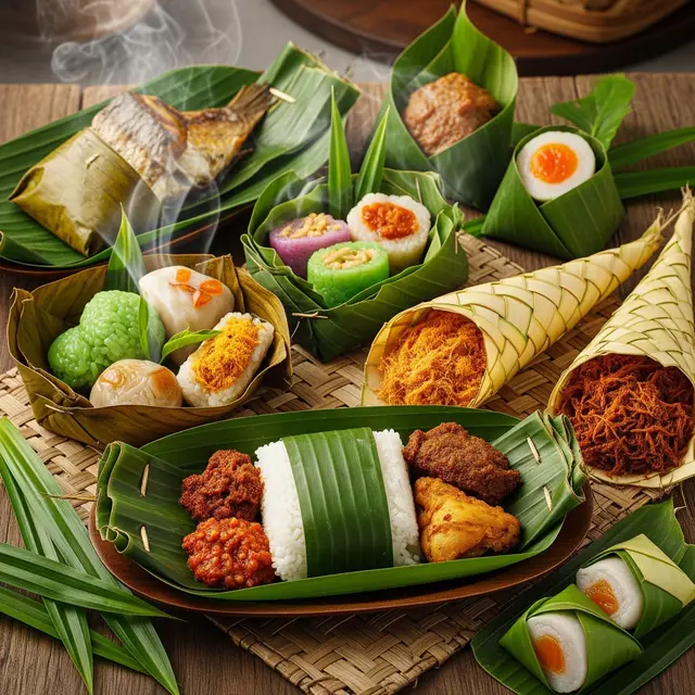 Kemasan Daun Alami: Tradisi dan Estetika