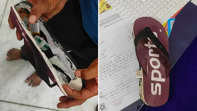 Demi Menyontek, Peserta Ujian di India Pakai Sandal Jepit yang Dilengkapi Bluetooth