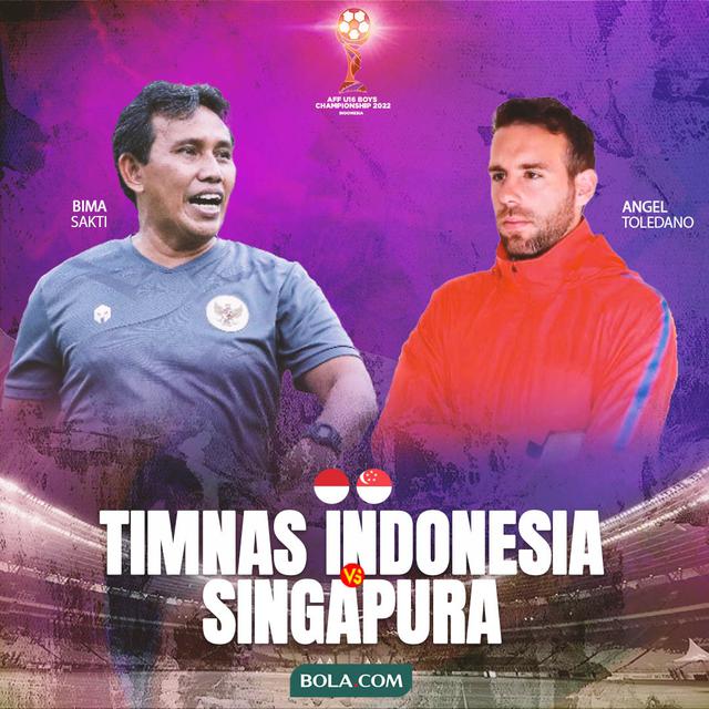 Piala AFF U-16 - Duel Pelatih - Timnas Indonesia Vs Singapura