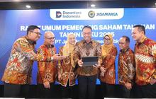 Jasa Marga Tebar Dividen Rp1,1 Triliun, RUPST Setujui Pembagian Rp156,2 per Saham