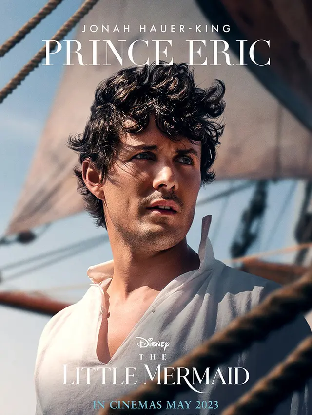 Jonah Hauer-King dalam film "The Little Mermaid". (Foto: Disney Indonesia)