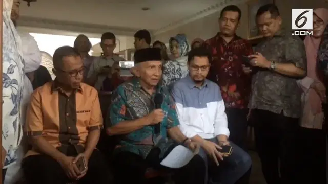 Dituding Terima Aliran 600 Juta dari Kasus Korupsi Alkes, Ini Kata Amien Rais