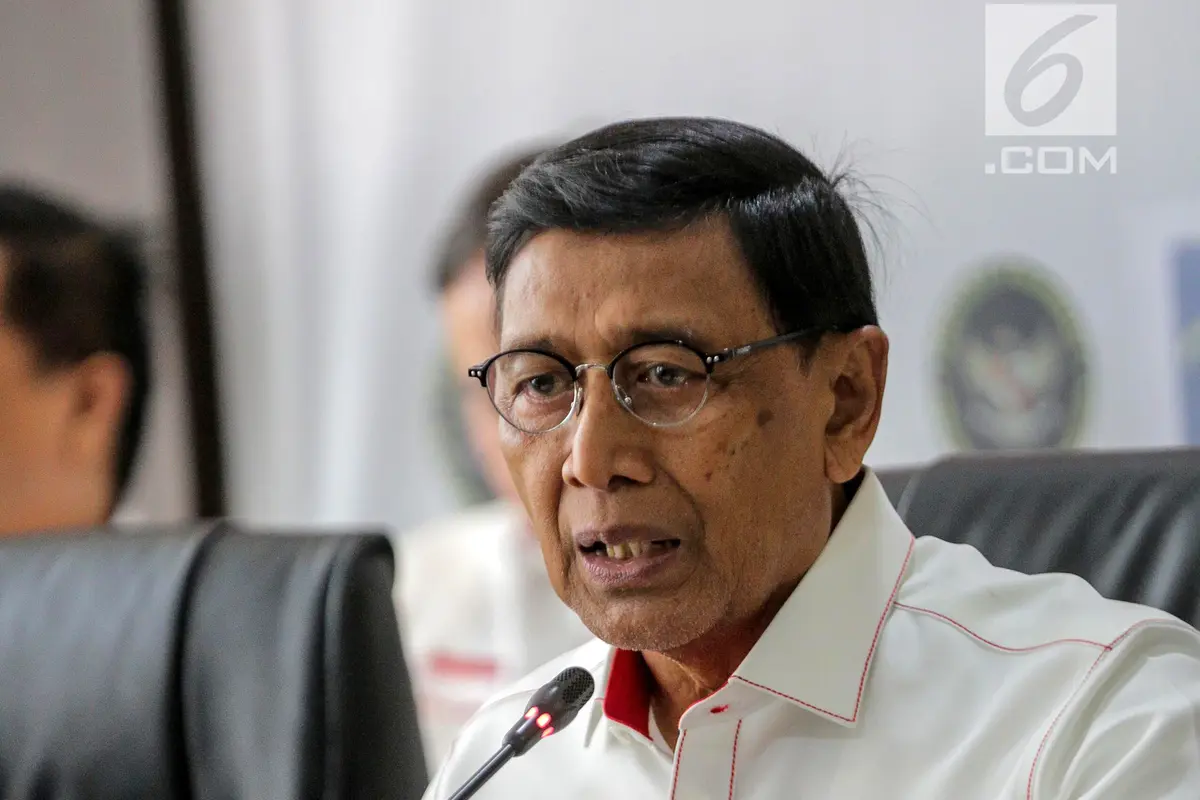 Bersama Panglima TNI dan Kapolri, Wiranto Bahas RUU KUHP hingga Karhutla