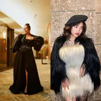 Mewah bertabur bintang, intip gaya seleb hadiri pesta ulang tahun mewah Lucinta Luna.