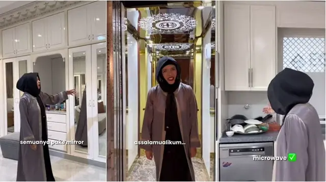 Potret penthouse mewah Gen Halilintar di Madinah. (sumber: Instagram/@genifaruk)