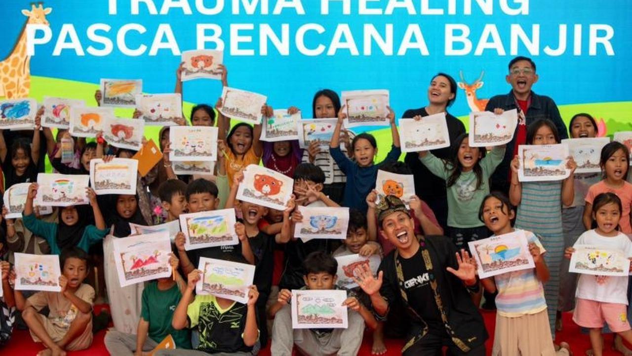 ITDC Intensifkan Pemulihan Anak Terdampak Banjir Mandalika dengan Bantuan dan Trauma Healing