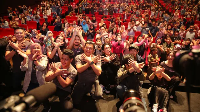 Fimelahood Jabodetabek Nobar Film Mariposa, Heboh Banget!