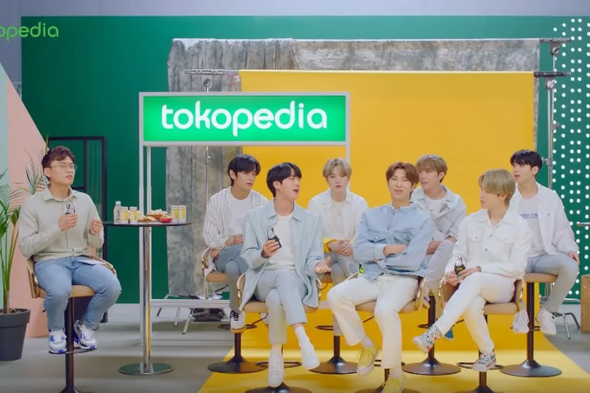 BTS Mencuri Perhatian di Waktu Indonesia Belanja Tokopedia, Makin Meriah oleh Aksi Musisi Lainnya