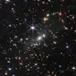 Tangkapan Teleskop JSWT yang Pertama. (James Webb Space Telescope (NASA, ESA, CSA, STScI))