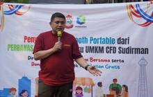 Perbanas Sulsel Salurkan CSR Booth Portable, Dorong UMKM Sudirman Makassar