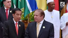 Presiden Joko Widodo atau Jokowi menegaskan peran bersama dunia dalam menangkal gerakan radikalisme dan terorisme. Stigma umat Islam merupakan teroris juga sudah tidak relevan