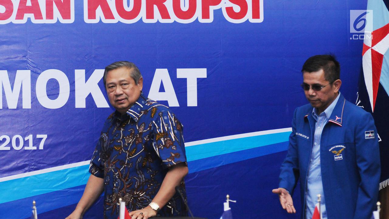 Pimpinan KPK Temui SBY di DPP Demokrat