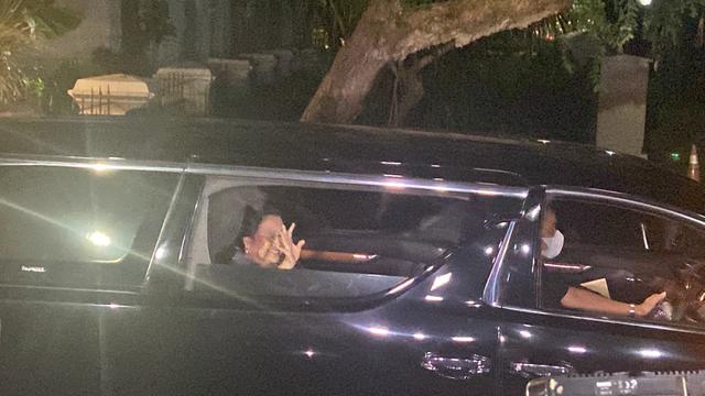 Ketua Umum PDI Perjuangan Megawati Soekarnoputri usai hadiri pertemuan antara Presiden Joko Widodo (Jokowi) dengan para ketua umum partai politik pro-pemerintah di Istana Negara Jakarta.