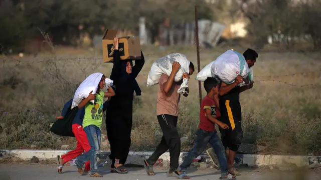 Proses Distribusi Bantuan Kemanusiaan di Jalur Gaza Terus Menelan Korban