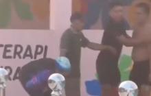 Polisi Tangkap Pria Penendang Alat Vital Guru Renang Perempuan di Asahan