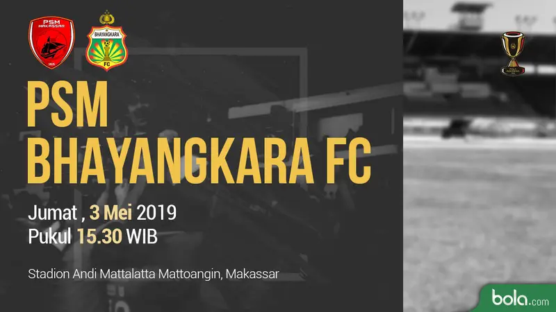 PSM Makassar Vs Bhayangkara FC