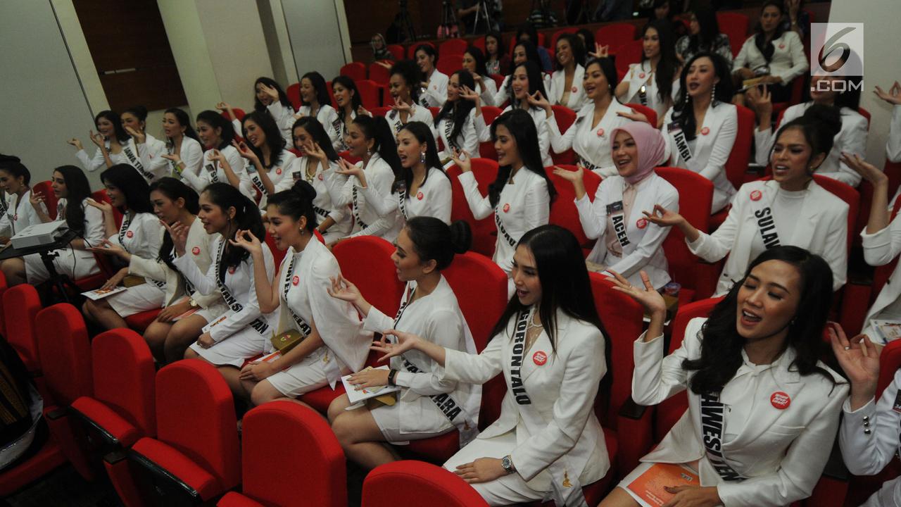 Finalis Puteri Indonesia Sambangi KPK