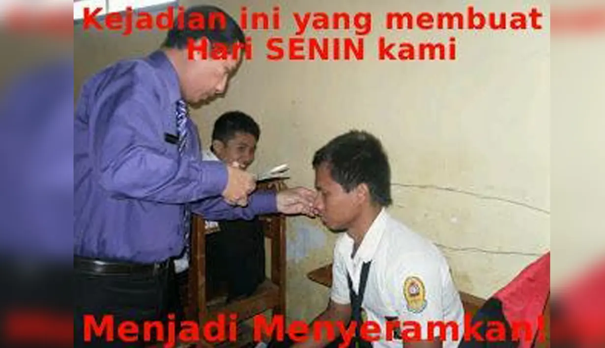 Hari yang sangat menyeramkan (Istimewa)