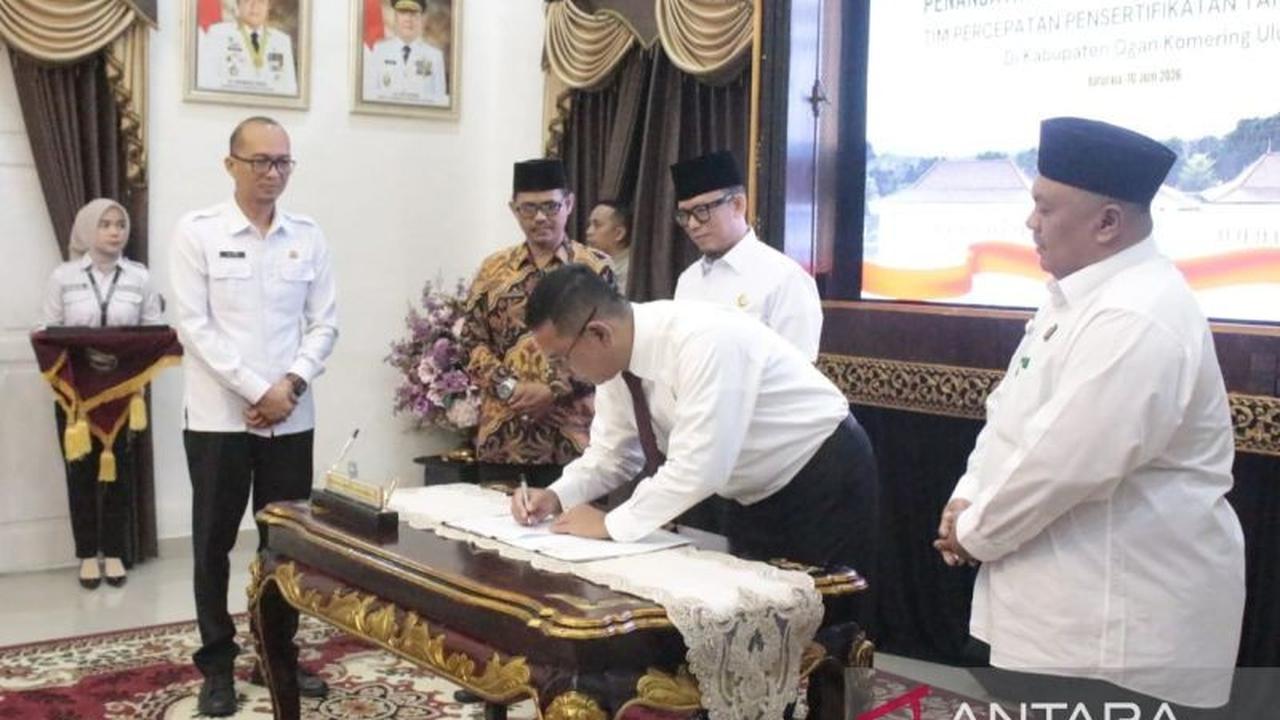Pemkab OKU Gandeng Kejari dan BPN untuk Percepatan Sertifikasi Tanah Wakaf