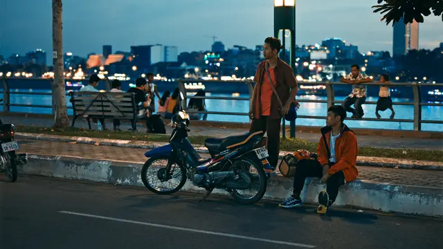 Salah satu adegan film White Building. (Foto: Dok. KlikFilm)