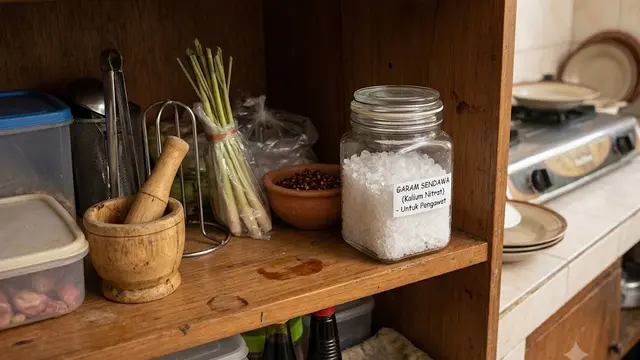 Mengenal Garam Sendawa, Perhatikan Takaran Aman untuk Mengolah Daging ...