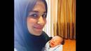 Istri Teuku Wisnu, Shireen Sungkar telah melahirkan bayi laki-laki pada Rabu (10/9/14) lalu. (instagram.com/teukuadam10)