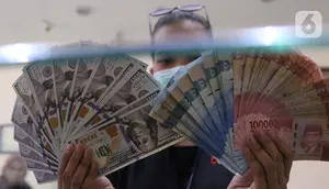 Rupiah Ditutup Melemah ke 17.843 per Dolar AS