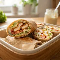 Chicken Snack Wrap Rumahan. (AI Generated)