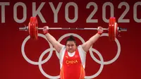 Olimpiade Tokyo 2020 : Lifter China, Li Wenwen Sukses Membuat Gempar Dunia Lewat Deretan Rekor