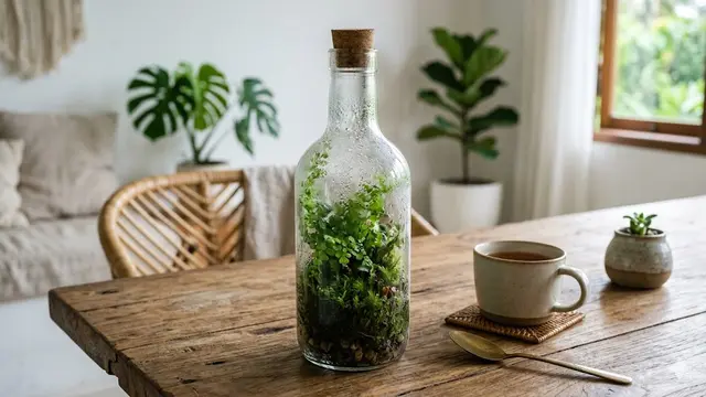 Ide Bottle Garden untuk Ruang Tamu, Ini 3 Jenis yang Mudah Dibuat Sendiri