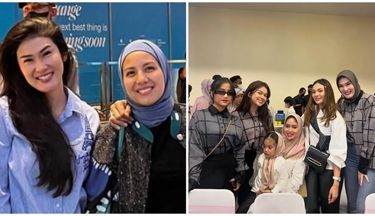 Sosok yang hangat kepada semua orang, Stevie Agnecya dekat dengan banyak artis. Terlihat di foto ini, Stevie juga dekat dengan Rebecca Klopper. Tya Ariestya juga turut mengunggah foto kenangan bareng Stevie di Instagramnya dan bubuhkan ucapan duka atas berpulangnya Stevie. Tya Ariestya juga akui jika mantan istri Samuel Rizal juga adalah orang yang sangat baik. (Liputan6.com/IG/@tya_ariestya/@violenziajean)