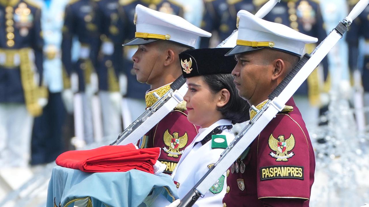 Upacara HUT Ke-81 RI Berlangsung Khidmat di Istana Merdeka