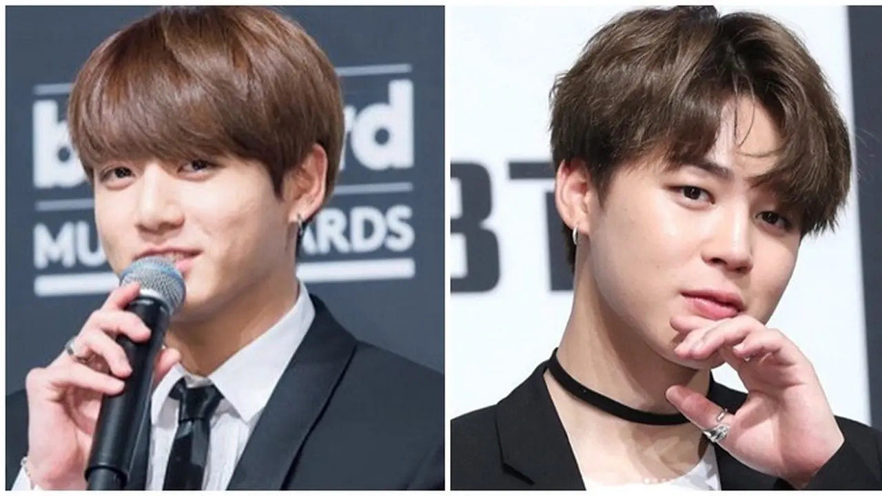 [Bintang] Jungkook dan Jimin BTS Cover Lagu We Don't Talk Anymore