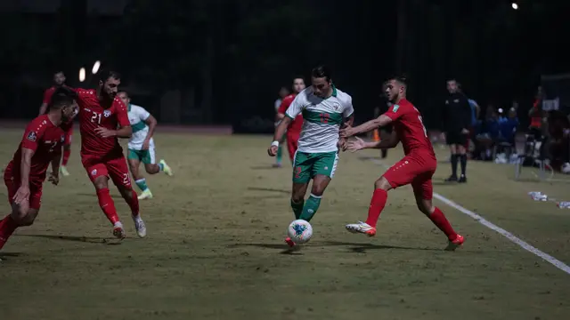 Timnas Indonesia Vs Afghanistan.