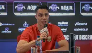 Joey Pelupessy berbicara mengenai persiapan Timnas Indonesia melawan Mozambik. (Bola.com/Abdul Aziz)